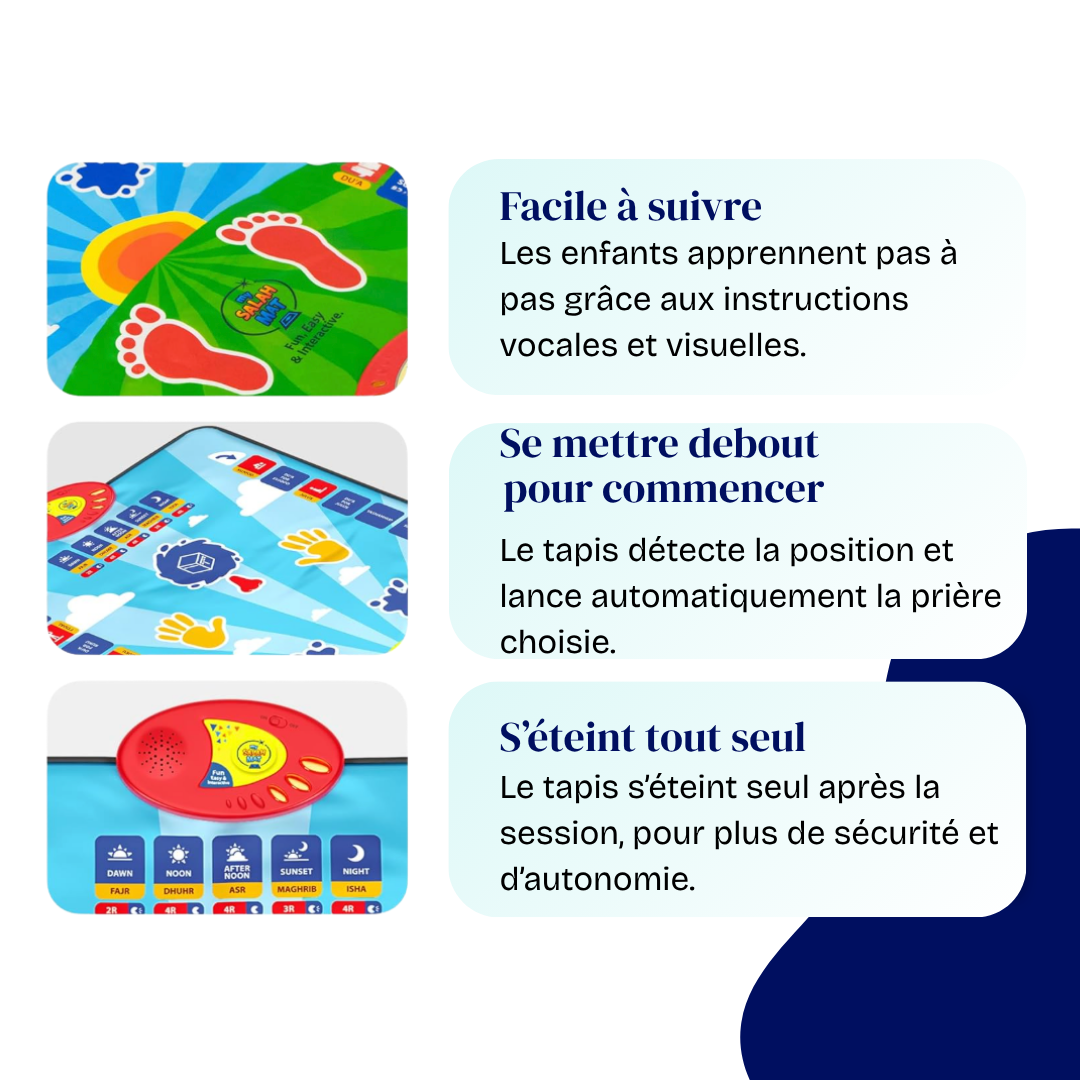 Tapis de prière Musulman Enfant