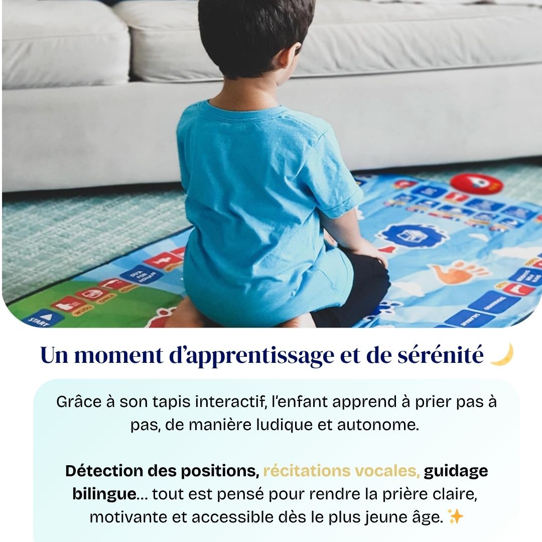 Tapis de prière Musulman Enfant